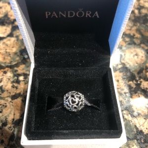 *sold* Pandora Open Heart Charm
